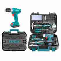 Kit con Trapano Avvitatore e 127 Accessori