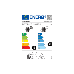 215/75R17,5 Goodride - Mod: GDR+1