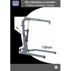 GRU PIEGHEVOLE PER ESTRAZIONE MOTORE 2000 Kg