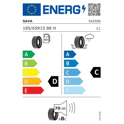 185/65R15 88H  SAVA - Intensa Hp 2