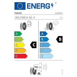 185/55R15 82H FULDA - EcoControl HP