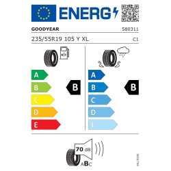 Pneumatico Auto 235/55R19 105Y Goodyear - EAG F1