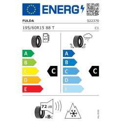 195/60R15 88T Fulda - Kristall Montero 3