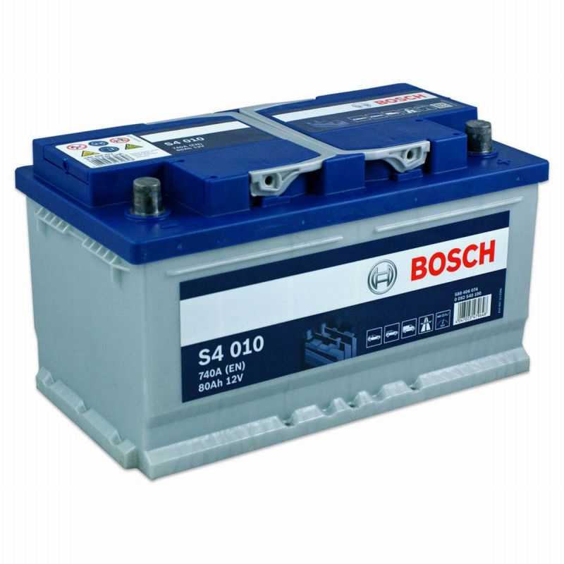 Batteria Bosch 80 AH S4 010 12v 740a