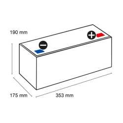 Batteria Bosch 100 ah S5 013 12V 830A