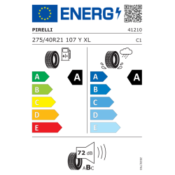 Pneumatico Auto 275/40R21 107Y Pirelli - P-Zero