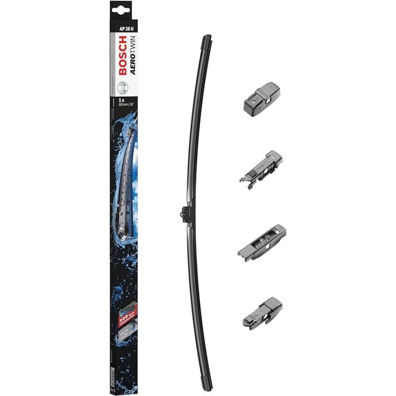 Tergicristalli Bosch Aerotwin AP26U, Lunghezza 650mm, 1 tergicristallo