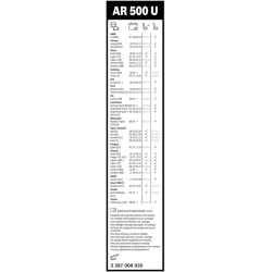 copy of Bosch Automotive Tergicristalli Aerotwin A555S, Lunghezza 600Mm/400Mm.