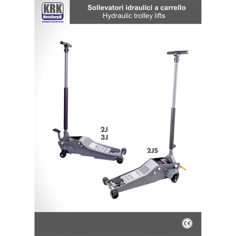 Sollevatore Idraulico a Carrello 3000 Kg - KRK