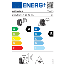 copy of 215/55R18 99V Goodyear - Vector 4 Seasons G3