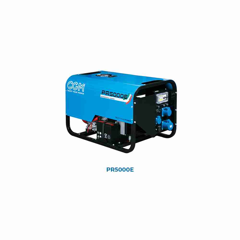 Generatore di corrente professionale a benzina 4,5 kw