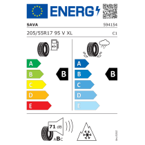 205/55R17 95V SAVA - All Weather