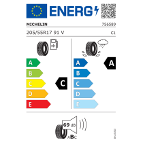 205/55R17 91V Michelin - Primacy 4 Demo