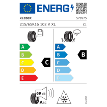 215/65R16 102V Kleber- Quadraxer