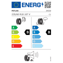 235/60R18 107V Petlas - Explero PT431