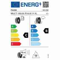 195/55R16 91H  Fulda - Multicontrol