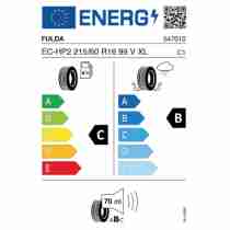 215/60R16 99V XL FULDA - EcoControl Hp2