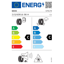 215/65R16 98H SAVA - All Weather