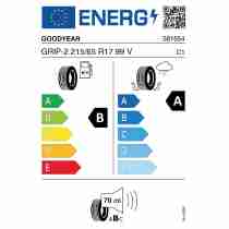 215/65R17 99v Goodyear - EfficientGrip 2 SUV