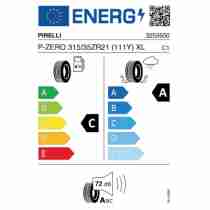 315/35ZR21 111Y XL Pirelli - Pzero PZ4